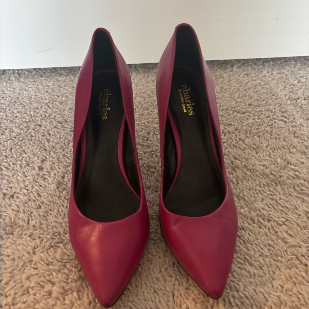 Charles by Charles David Fuchsia Heels